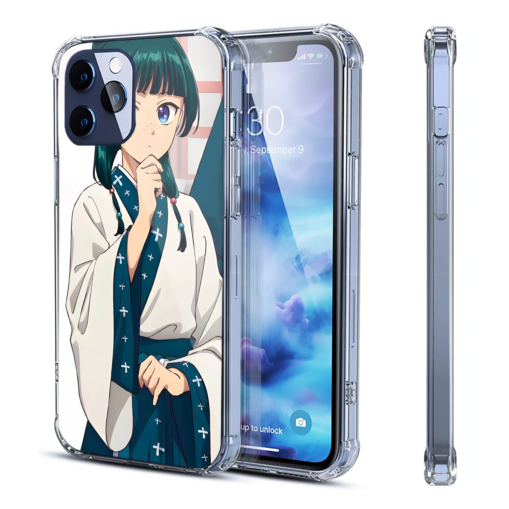 （画像用） 薬屋のひとりごと The Apothecary Diaries 【iPhone 12シリーズ対応】透明スマホケース（クリアソフトケース）